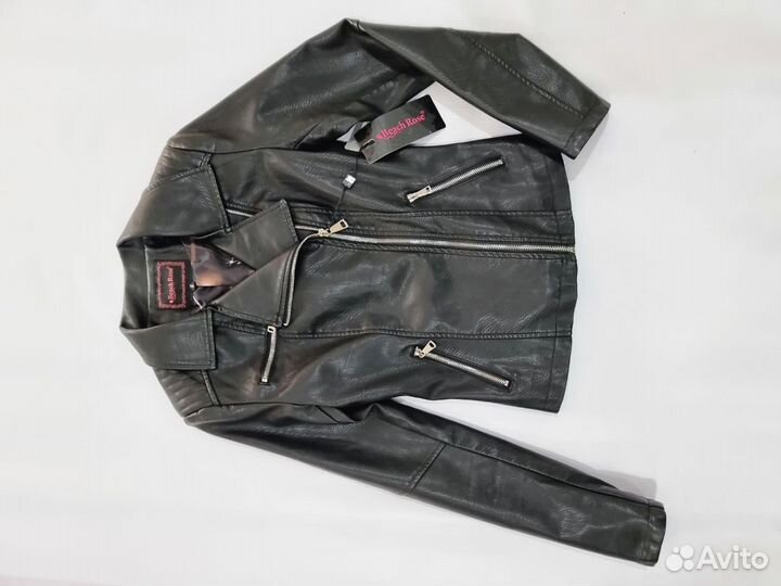 Куртка кожаная женская