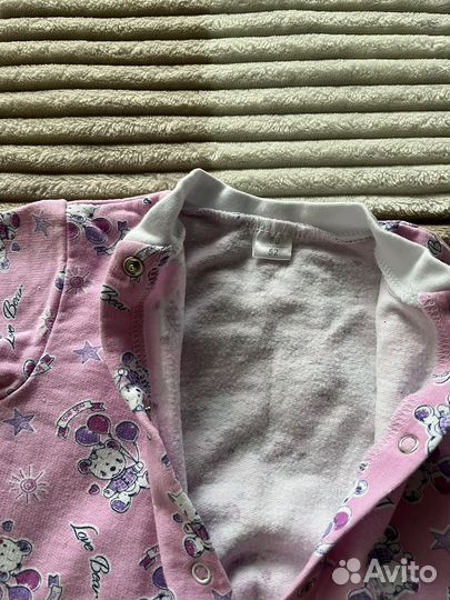 Комбинезон слип с начесом