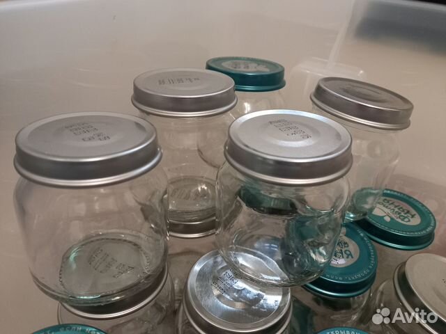 Банки стеклянные от детского питания