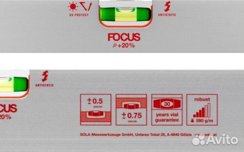 Уровни строительные Sola серии AZ/ AZB/ AZM