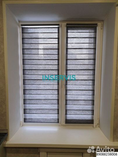 Плиссе жалюзи на пластиковые окна