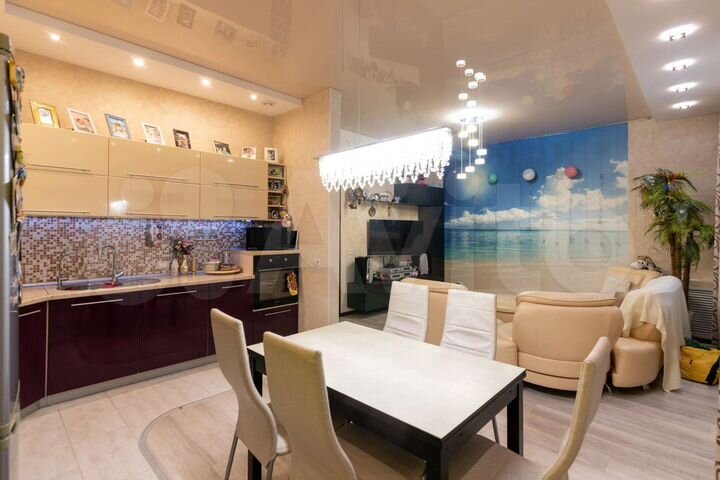 3-к. квартира, 86,6 м², 1/4 эт.