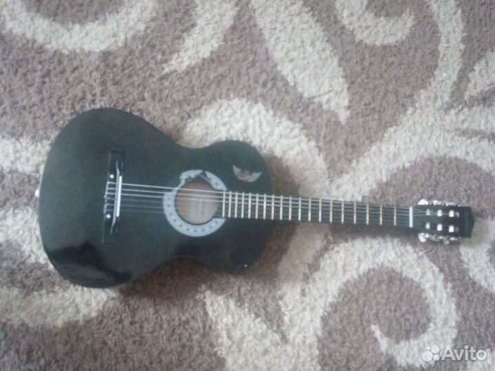 Гитара классическая б/у+чехол