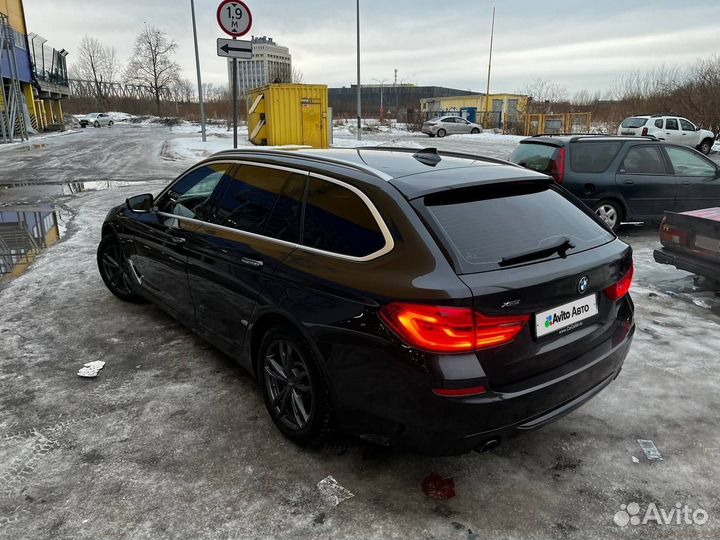 BMW 5 серия 2.0 AT, 2018, 145 000 км