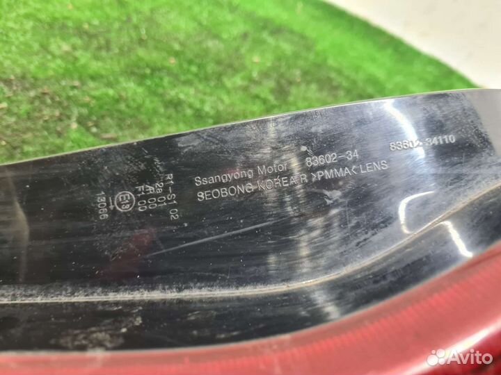 Фонарь задний правый SsangYong Actyon NEW до 13 г