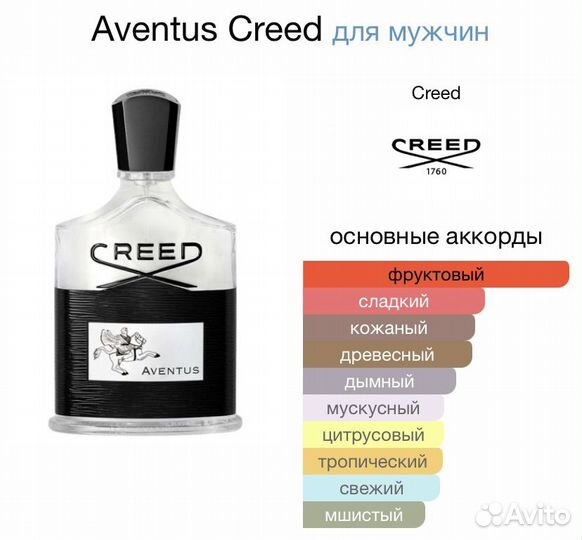 Духи Крид Авентус / Aventus Creed мужские