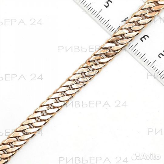 Золотой браслет плетения кобра 585 пробы 27,52 гра