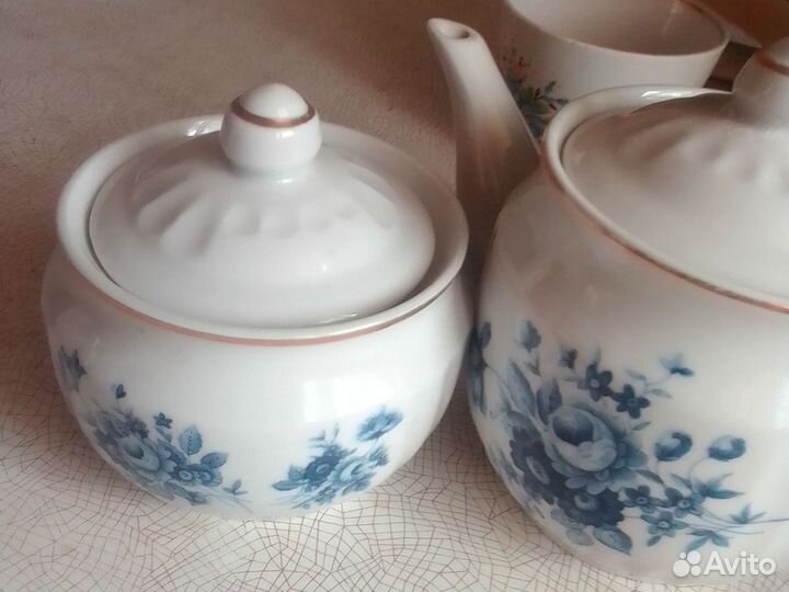 Заварочный чайник+ сахарница российские