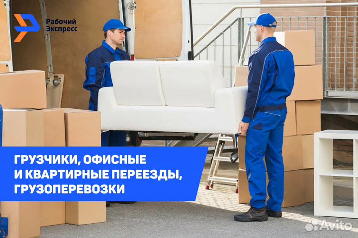 Грузчики с газелью в любые районы города