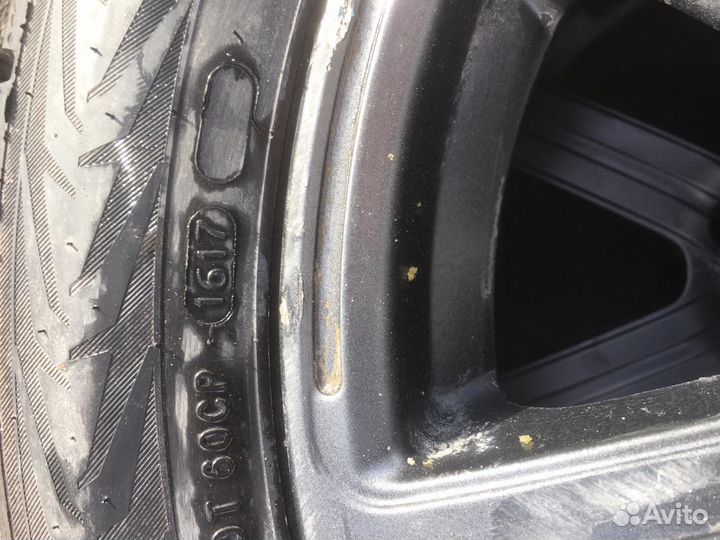 Колеса в сборе r16 зимние 205 55