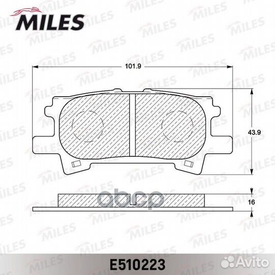 Колодки тормозные lexus RX300/RX330/RX350 0308