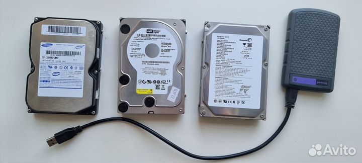Несколько HDD различного объема
