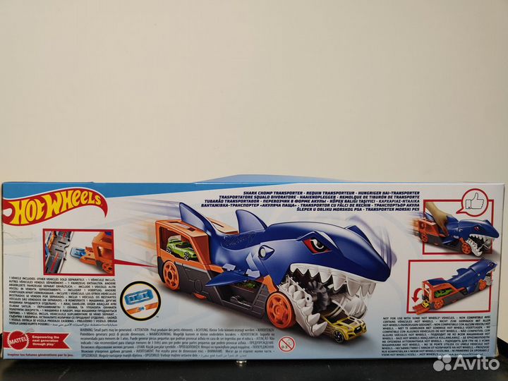 Hot Wheels Грузовик Голодная акула GVG36