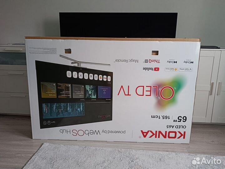 Коробка от телевизора Konka A65