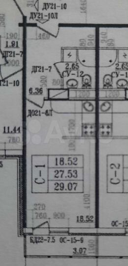 Квартира-студия, 29,1 м², 19/19 эт.