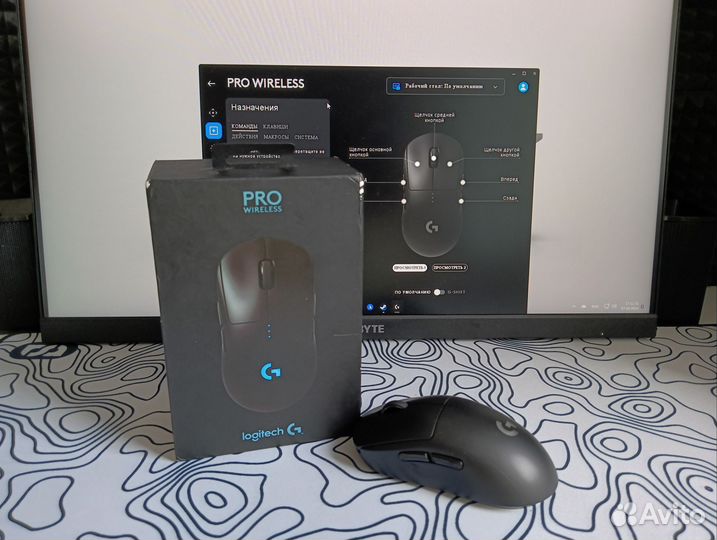 Игровая мышь logitech g pro wireless