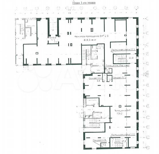 Офисное помещение, 799 м²