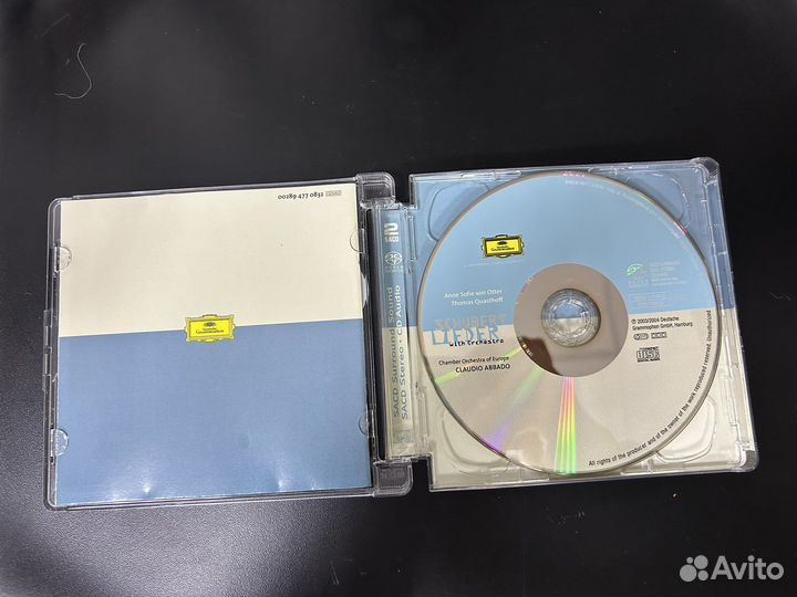 Shubert Lieder with Orchestra 2004 Europe sacd