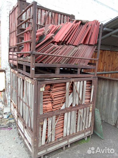 Керамическая черепица бу