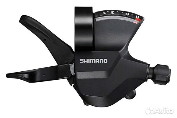 Шифтер shimano Altus M315, прав, 8ск, тр. 2050мм