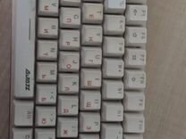 Механическая клавиатура белая ajazz geek