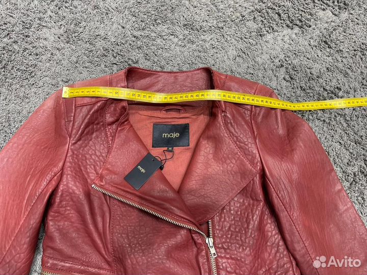 Кожаная куртка косуха женская