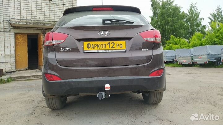 Фаркоп для Hyundai IX 35 Хёндай IX 35 съёмный шар