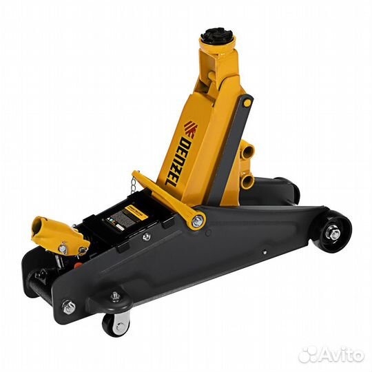 Домкрат гидравлический подкатной с фиксатором, 2,8