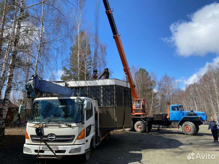 Аренда и услуги манипулятора-вездехода, стрела 7 т, 20 м, борт 10 т, 6.2 м