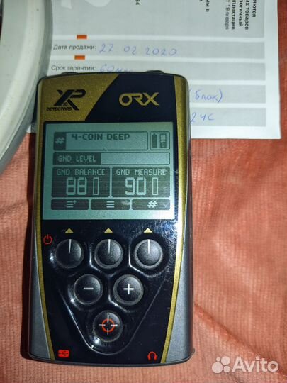 Металлоискатель xp orx бу