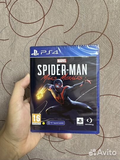 Игра для Ps4 Человек Паук: Майлз Мораллес новая
