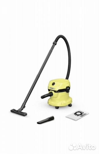 Новый запечатанный пылесос Karcher WD2 Plus