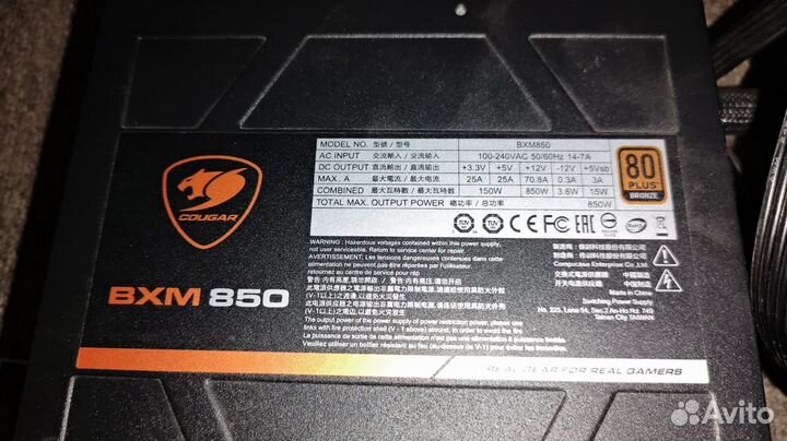 Блок питания для пк Corsair 1000W 80+ Platinum