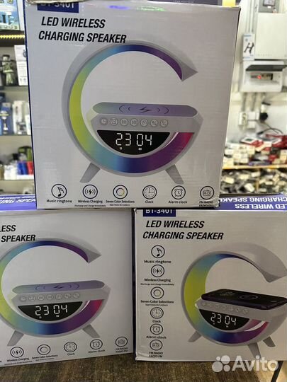 Беспроводная зарядка/колонка