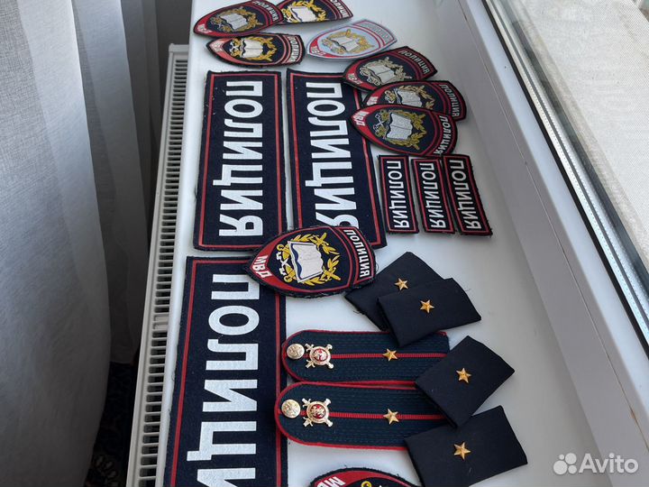 Погоны, шевороны мвд