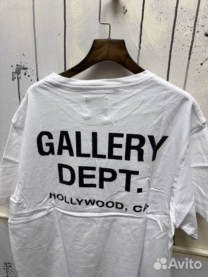 Футболка Gallery Dept White Logo Classic Оригинал