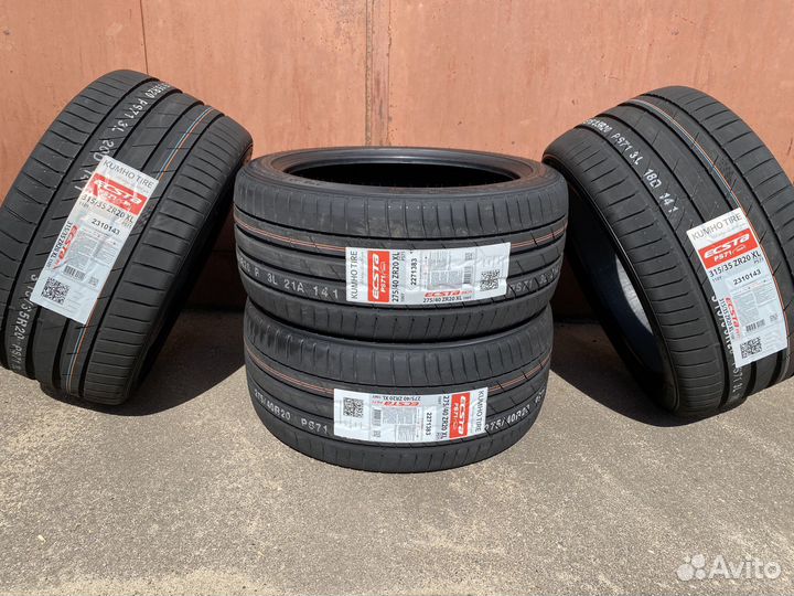 Kumho Ecsta PS71 SUV 275/40 R20 и 315/35 R20 110Y