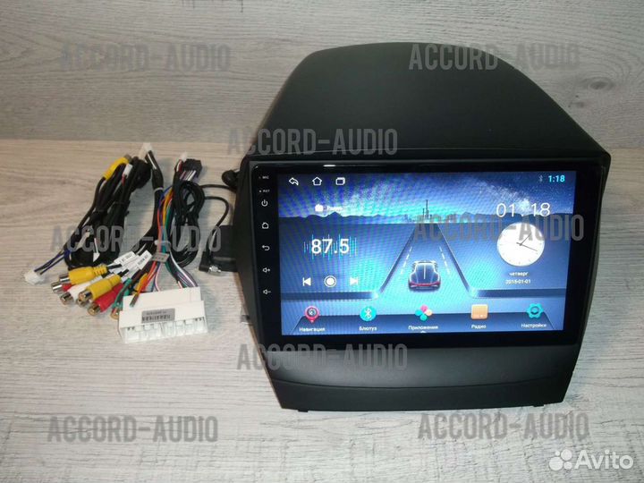 Магнитола 2DIN Hyundai ix35 Android GPS WiFi