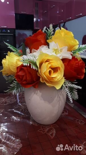 Ваза с цветами