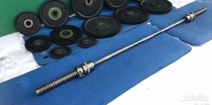 Гриф олимпийский 25 кг с нагрузкой до 350 кг