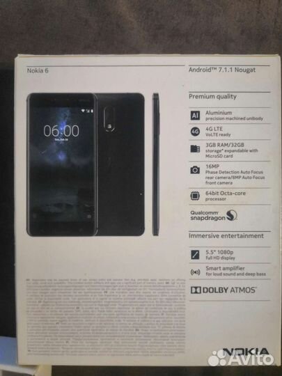 Смартфон Nokia 6