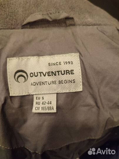 Пуховик женский outventure 42-44