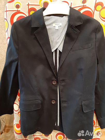 Школьный пиджак для мальчика Mango 128 см