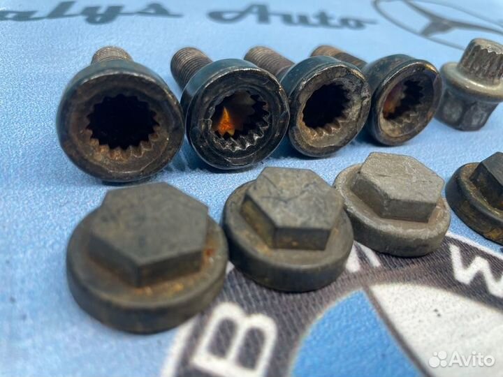 Комплект болтов (секретки ) Bmw 525I E39 LCI