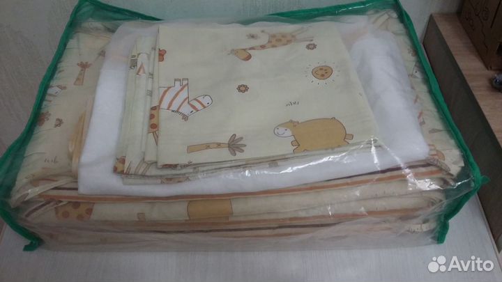 Бортики в детскую кроватку