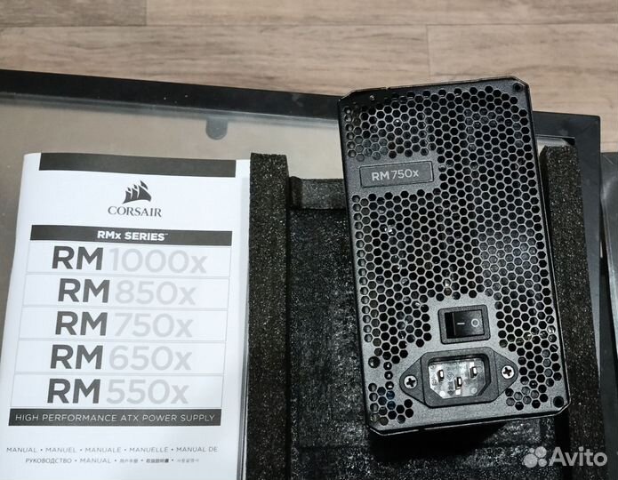 Блок питания corsair rm750x