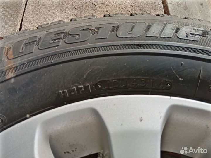 Колеса в сборе Subaru Bridgestone revo зима r16