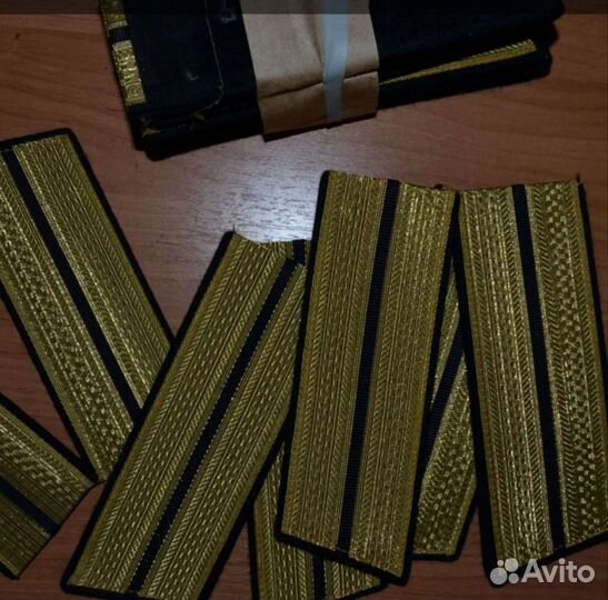 Погоны ввс вдв вмф Металлизированные 1980 гг