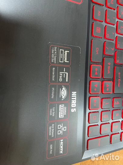 Игровой ноутбук acer nitro 5