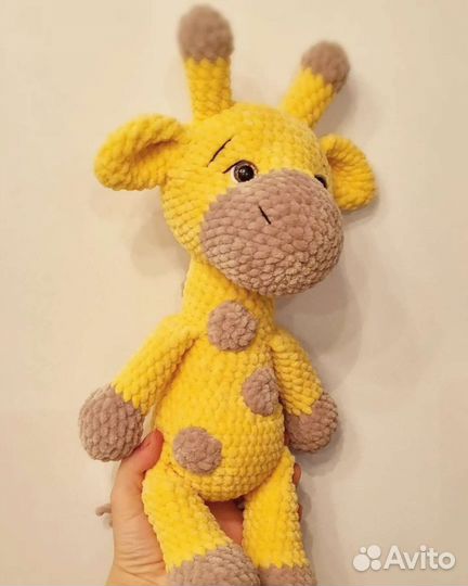 Игрушка жираф ручной работы